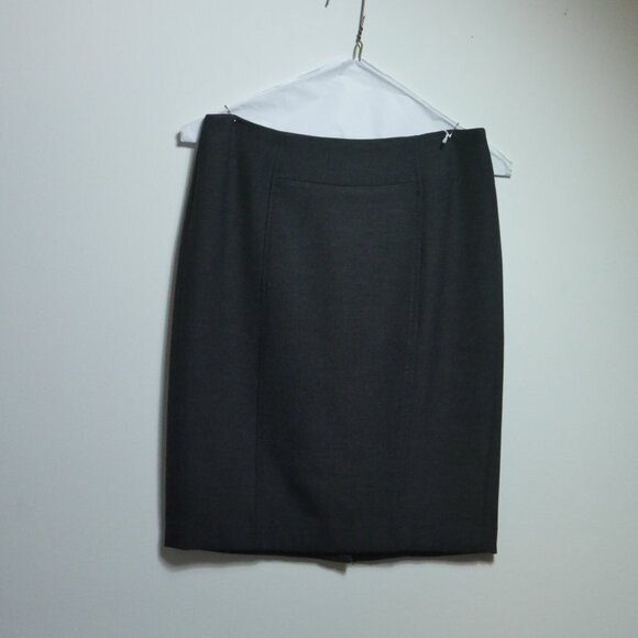 Ann Taylor LOFT Petites Black Pencil Mini Skirt - Size 2P - Picture 3 of 14